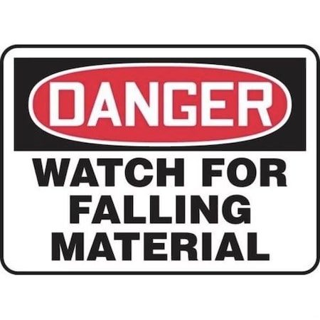Accuform OSHA DANGER SAFETY SIGN WATCH FOR MEQM098XL MEQM098XL